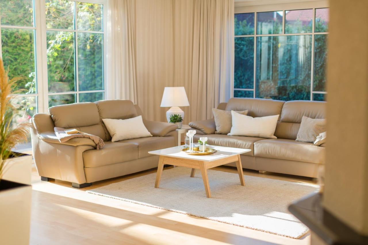 Premium-Lodge Im Der Suedschwede ... Dein Gaestehaus Mitten In 징스트 외부 사진